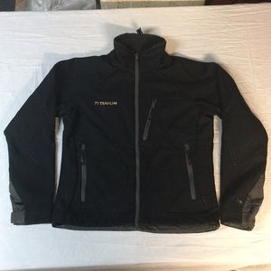 Columbia Titanium Interchange Soft Shell Black Jacket